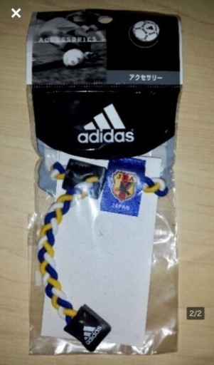 新品 Adidas アディダス Jfa サッカー 日本代表 ミサンガ リストバンド ブレスレット Xxbgk4 神戸のスポーツの中古あげます 譲ります ジモティーで不用品の処分