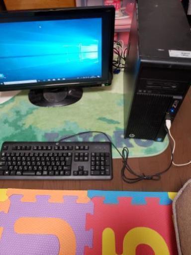 hp z230 XEON E3-1225V3 core i7クラス　BenQ 24インチモニター等、セットで！動作確認済み　NVIDIA-K2000搭載
