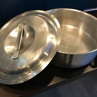 アルミ製外輪鍋(42cm)蓋付き
