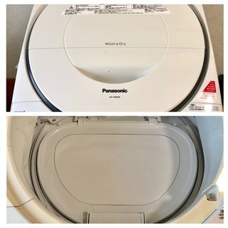 ✅Panasonic電気洗濯乾燥機✅ ✅NA-FR80H8✅送料設置無料 配送可能 パナソニック Panasonic NA-FR80H8-W [たて型洗濯乾燥機 8kg