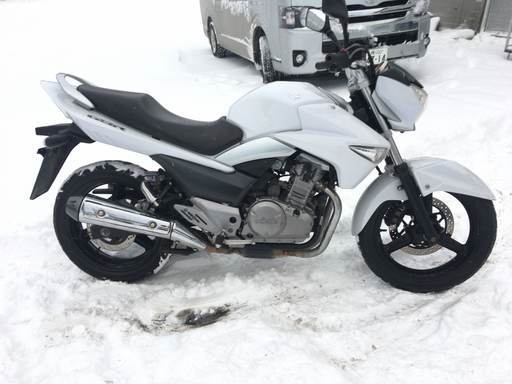 他在庫多数！★スズキ GSR250 始動動画あり 転倒車につき破損ありレストアベース★交換下取り上取り可札幌