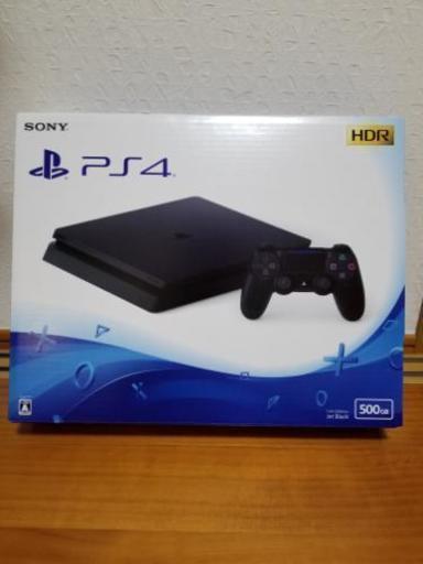 PlayStation 4 新品 ブラック現行モデル\u0026ソフト２つセット新品未開封
