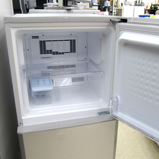 宮の沢店 三菱/ミツビシ 136L 冷蔵庫 上冷凍室 2010年製 グレー MR-14R