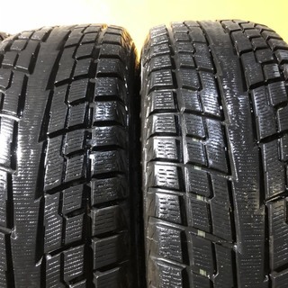 【スタッドレス】225/65R17 2014年製 バリ溝８～9分山*ヨコハマ　4本／手渡し可／CX5 エクストレイル等(E1)