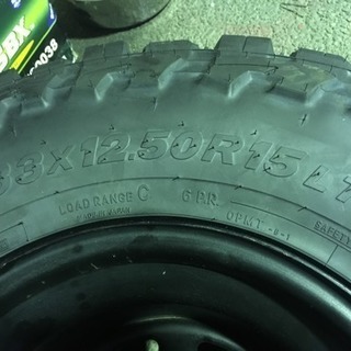 4本セット TOYO OPEN COUNTRY 33×12.50R15 デイトナ？ PCD139.7/6H