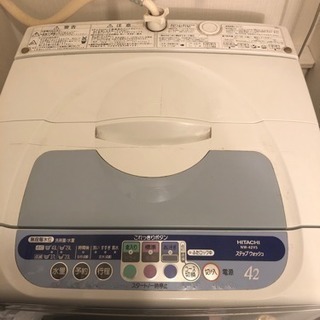 商談中 HITACHI 洗濯機