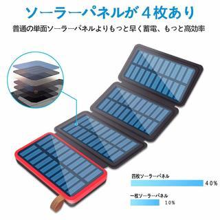【新品】ソーラーモバイルバッテリー
