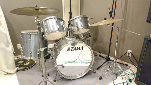 TAMA ドラムセット（練習用消音パッド付き）