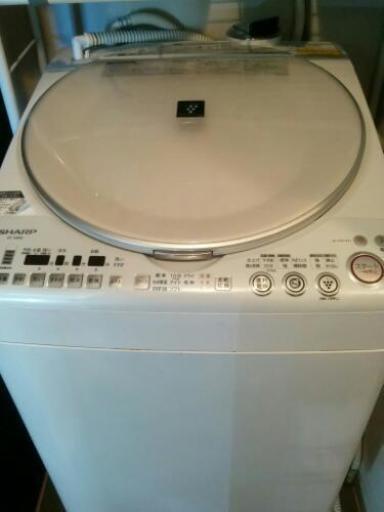 プラズマクラスター付洗濯機　8kg　ES-TX800