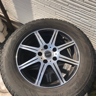 プリウス用アルミホイール付きタイヤ☆195/65/15☆車に取り付け無料☆
