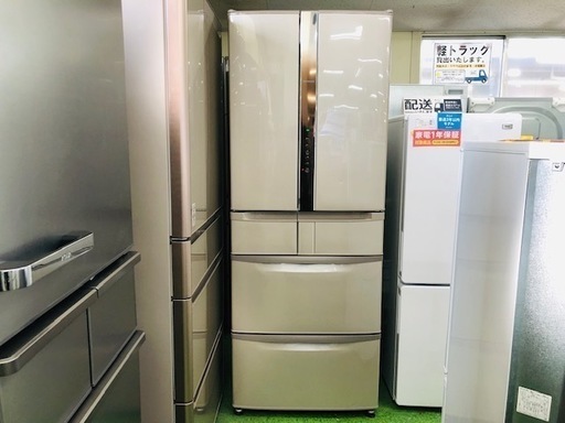 【12ヶ月保証！！】MITACHI　6ドア冷蔵庫　2016年製造