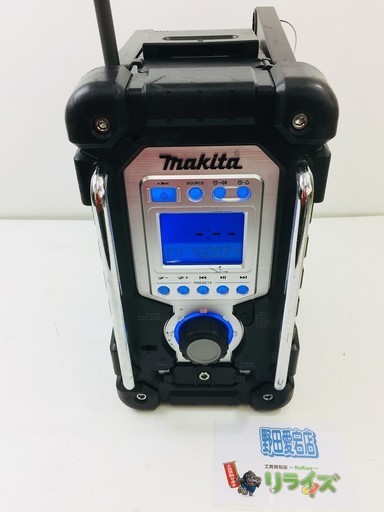 マキタ 充電式ラジオ 本体のみ 黒 MR103【リライズ野田愛宕店】【店頭引取限定】【中古品】１点限り早い者勝ち！