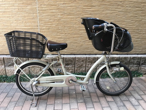 子供乗せ自転車 a.n.design works a.n.d coala グレー レイン