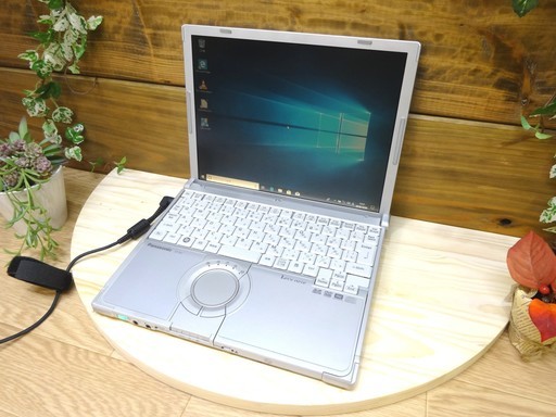 8000円★win10★Panasonic★レッツノート CF-W7　DVD書込　無線内蔵★激安入門用〇E005〇
