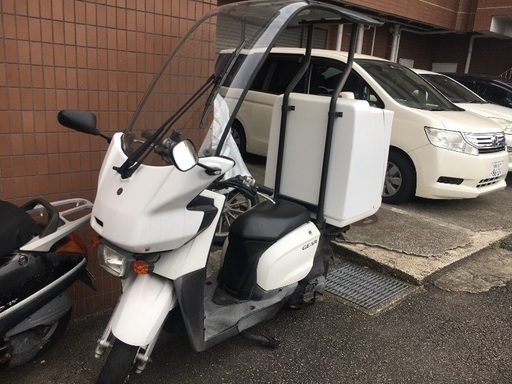 【10キロ圏内配送無料】ルーフ\u0026大型リヤボックス付き ヤマハ ギア 原付二種 90cc登録