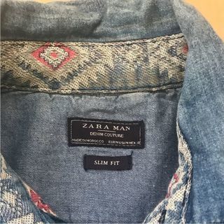 Zara デニムシャツ じん 八潮のシャツ メンズ の中古 古着あげます 譲ります ジモティーで不用品の処分