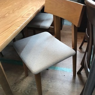 飛騨産業 キツツキ ダイニング5点セット 中古