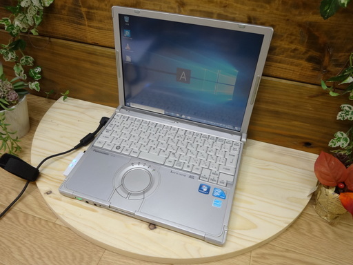 8300円★Panasonic　レッツノート CF-W7　DVD書込　無線内蔵★Windows10★激安入門用〇E011〇