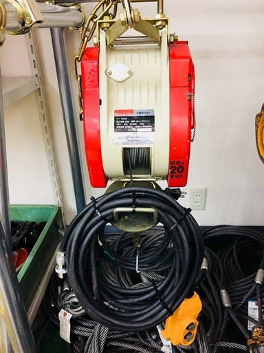 マキタ 小型ホイスト（単相100V）TH60【リライズ野田愛宕店】【店頭引取限定】【中古品】１点限り早い者勝ち！