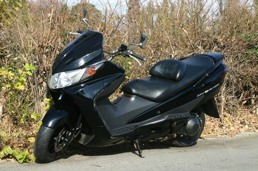 令和記念オマケ付-埼玉発731】9472Km SUZUKI スカイウェイブ250(CJ43A) SS仕様