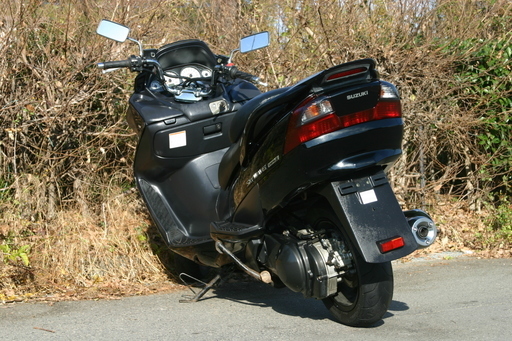 令和記念オマケ付-埼玉発731】9472Km SUZUKI スカイウェイブ250(CJ43A) SS仕様