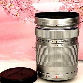イベントや旅行に大活躍♥️PEN・LUMIX用軽い望遠♥️40-150mm 【公式