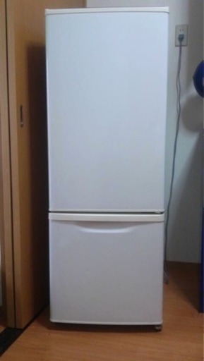 Panasonic冷凍冷蔵庫  (冷蔵124L/冷凍44L)