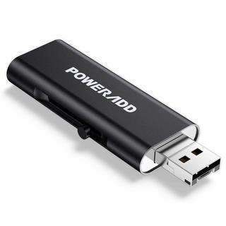 【新品】Poweradd USBメモリ 32GB スライド式 フ...