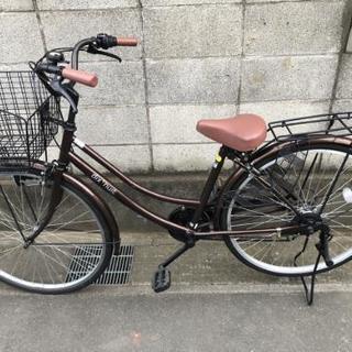 自転車26インチ　6段ギア　新品同様