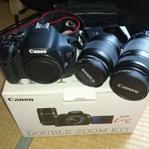 決まりました】Canon EOS kiss x5 ダブルズームキット 一眼レフカメラ