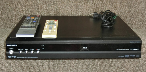 東芝 HDD \u0026 DVD RECORDER  RD-E301 320GB内蔵 デジタルハイビジョンチューナー内蔵HDD\u0026DVDレコーダー