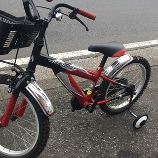 子供用自転車（赤）