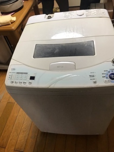洗濯機 作動は問題なし