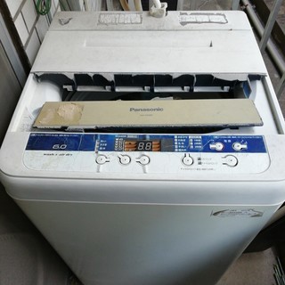 2012年製パナソニック6kg洗濯機(※12/16～19)