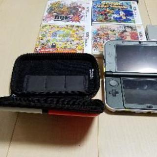 任天堂3DS LL本体充電器ケースソフトセット - 宇都宮市
