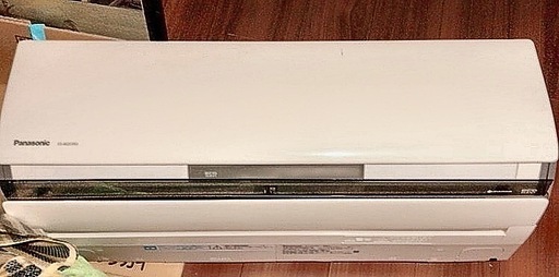 Panasonicルームエアコン２０１３年製使用期間３年エコナビ搭載自動掃除付１４〜１６畳タイプ