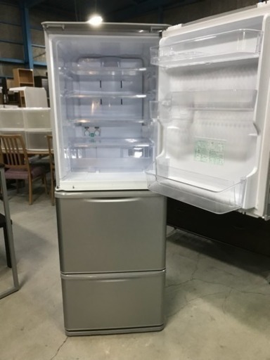 2018年製！ SHARP 冷凍冷蔵庫 SJ-W351D-S 350L