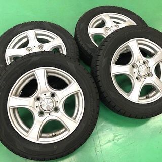 DUNLOP スタッドレスタイヤ アルミセット 115/65R13