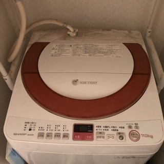 シャープ 洗濯機 7kg 2014年製