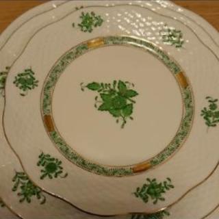 未使用 ヘレンド HEREND アポニーグリーン 4点セット