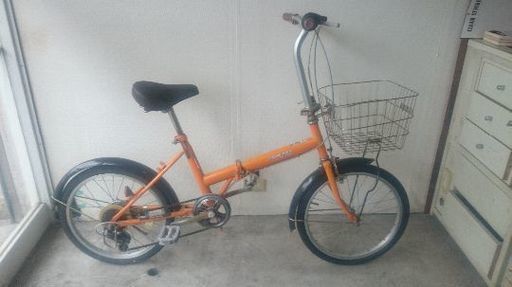 点検・整備済み✨【折り畳み自転車】6段変速⭐20インチ