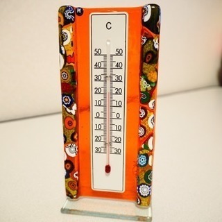 ベネチアングラス 室温計
