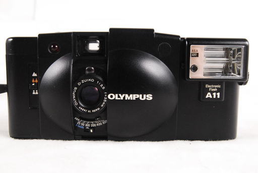 オリンパス OLYMPUS XA2 A11 レンズ D-ZUIKO 1:3.5 f=35mm フィルムカメラ　ケース付　アントレ