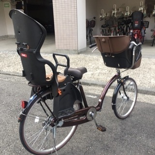 子乗せ自転車 petit maman ブラウン