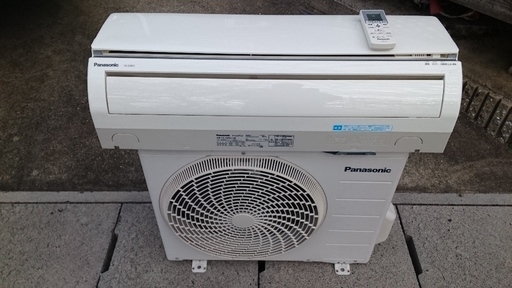 【一部予約販売中】 中古エアコン　２０１４年　Panasonic製　６畳用 季節、空調家電
