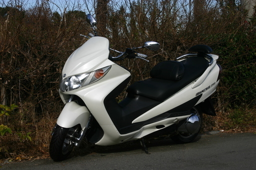 埼玉発831】SUZUKI スカイウェイブ250(CJ43A) 武蔵/改マフラー良い音♪してます