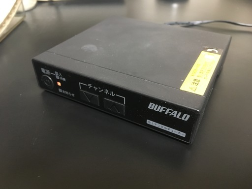 値下げ【中古】BUFFALO DTV-S110 アナログテレビ用 地デジチューナー 動作品