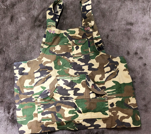 美品 可愛い 迷彩柄 ショートエプロン 幅97 身丈52 カモフラ Altama 大阪の家庭用品 ガーデニング の中古あげます 譲ります ジモティーで不用品の処分