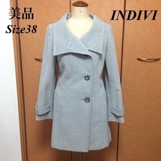 【USED】定価4万円 INDIVI チェスターコート 38号 ...