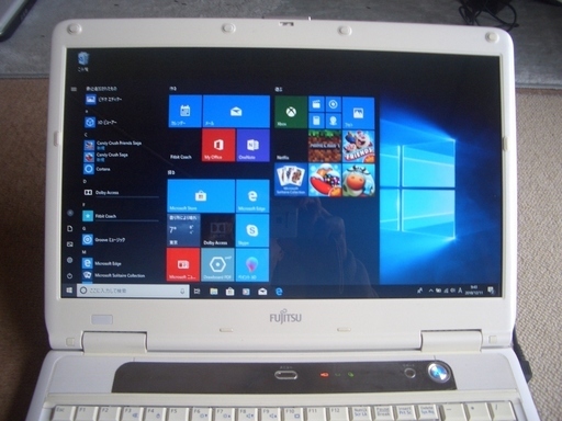 Core i3　CPU 　富士通　BIBLO NF/G60T
